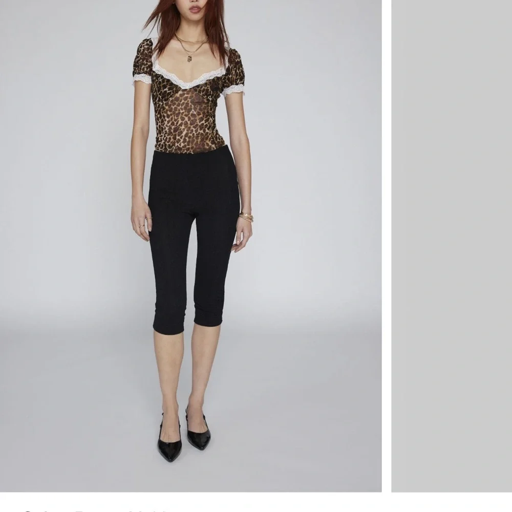 Kimchi Blue Blake Puff Sleeve Mesh Top - Picture 3 of 8